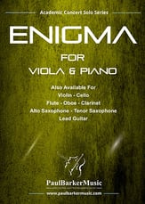 Enigma (Viola & Piano) P.O.D. cover